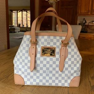 Louis Vuitton Damier Azur Hampstead MM